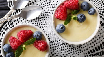 Berries with Vanilla Custard - A Simple Recipe to Make Fruit Even More Delicious!