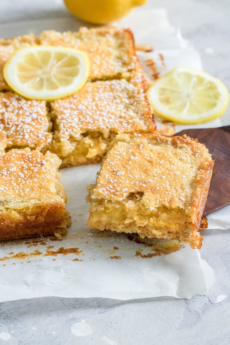 Lemon Bars with Shortbread Crust | Native Vanilla