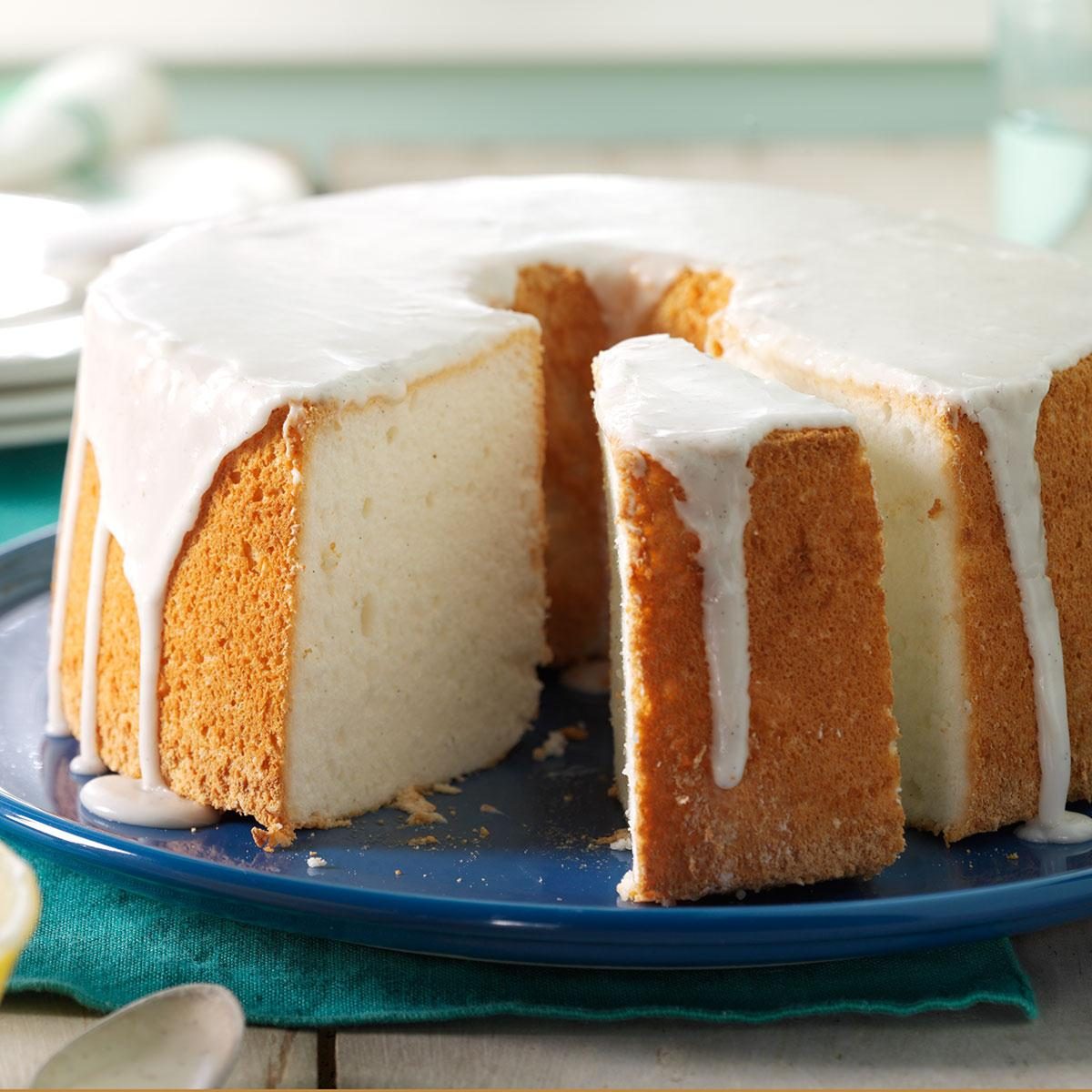 Vanilla Bean Angel Food Cake | Native Vanilla