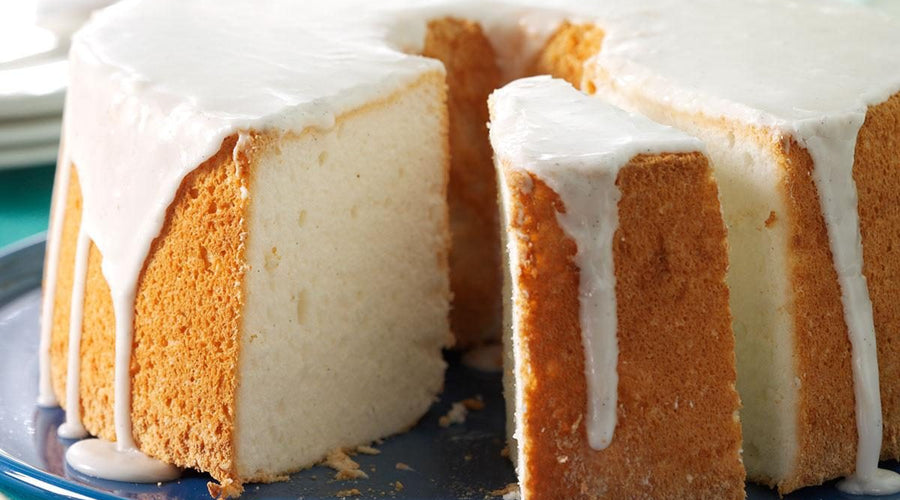 Vanilla Bean Angel Food Cake