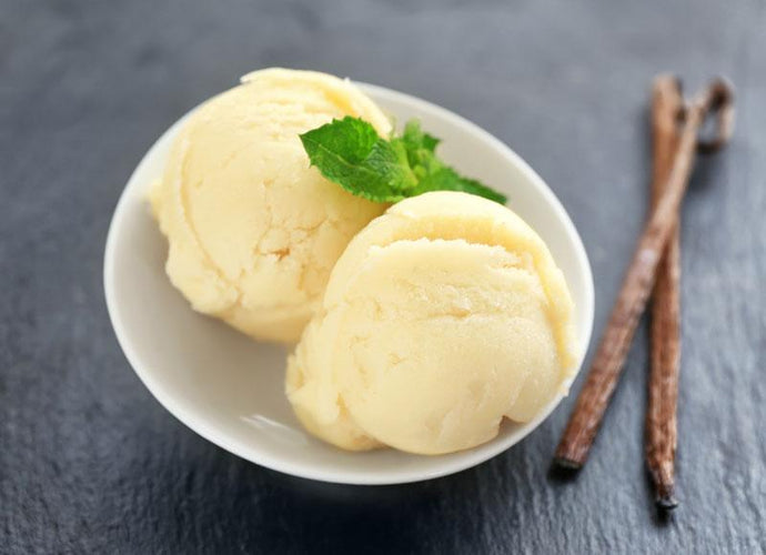 Frozen Vanilla Custard Ice Cream Recipe