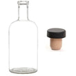 Load image into Gallery viewer, Glass Bottle with Cork (375 ml) (12.68 FlOz) For Extract Making - Perfect for DIY Extract Making - Native Vanilla