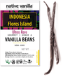 Load image into Gallery viewer, Indonesia, Flores Island - Gourmet Vanilla Beans - Grade A - Native Vanilla