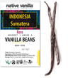 Load image into Gallery viewer, Indonesia, Sumatera - Gourmet Vanilla Beans - Grade A - Native Vanilla