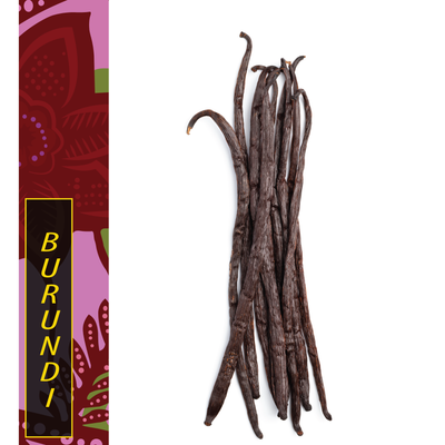 Burundi, Muyinga - Gourmet Vanilla Beans - Grade A