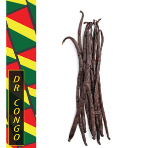 DR Congo, Virunga - Gourmet Vanilla Beans - Grade A - Native Vanilla