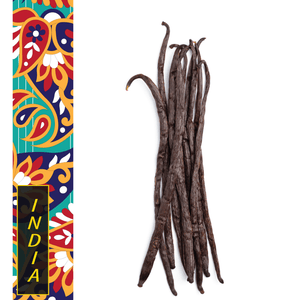 India, Bhatkal - Gourmet Vanilla Beans - Grade A - Native Vanilla