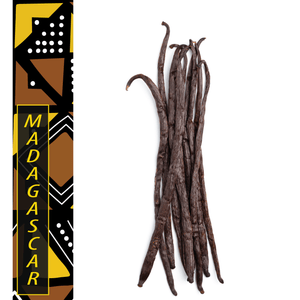 Madagascar, Sava - Pompona Gourmet Vanilla Beans - Grade A - Native Vanilla