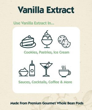 Pure Vanilla Extract – Made from Premium Vanilla Bean Pods - Native Vanilla