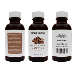 Natural Coffee Extract - Native Vanilla