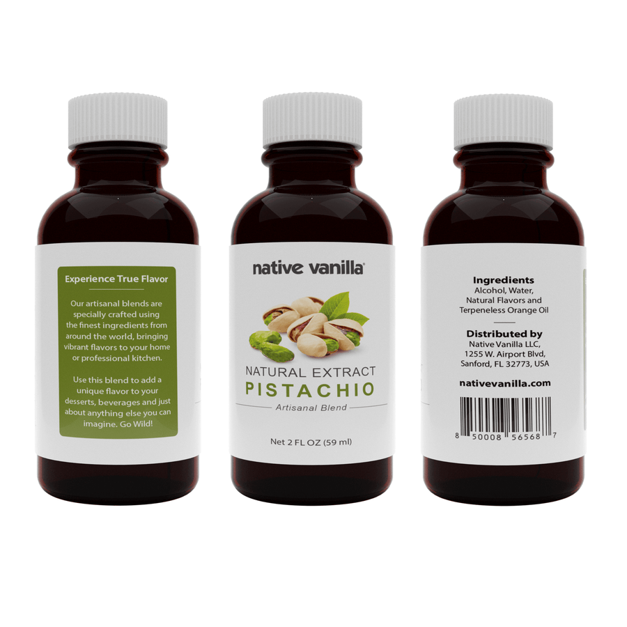 Natural Pistachio Extract - Native Vanilla