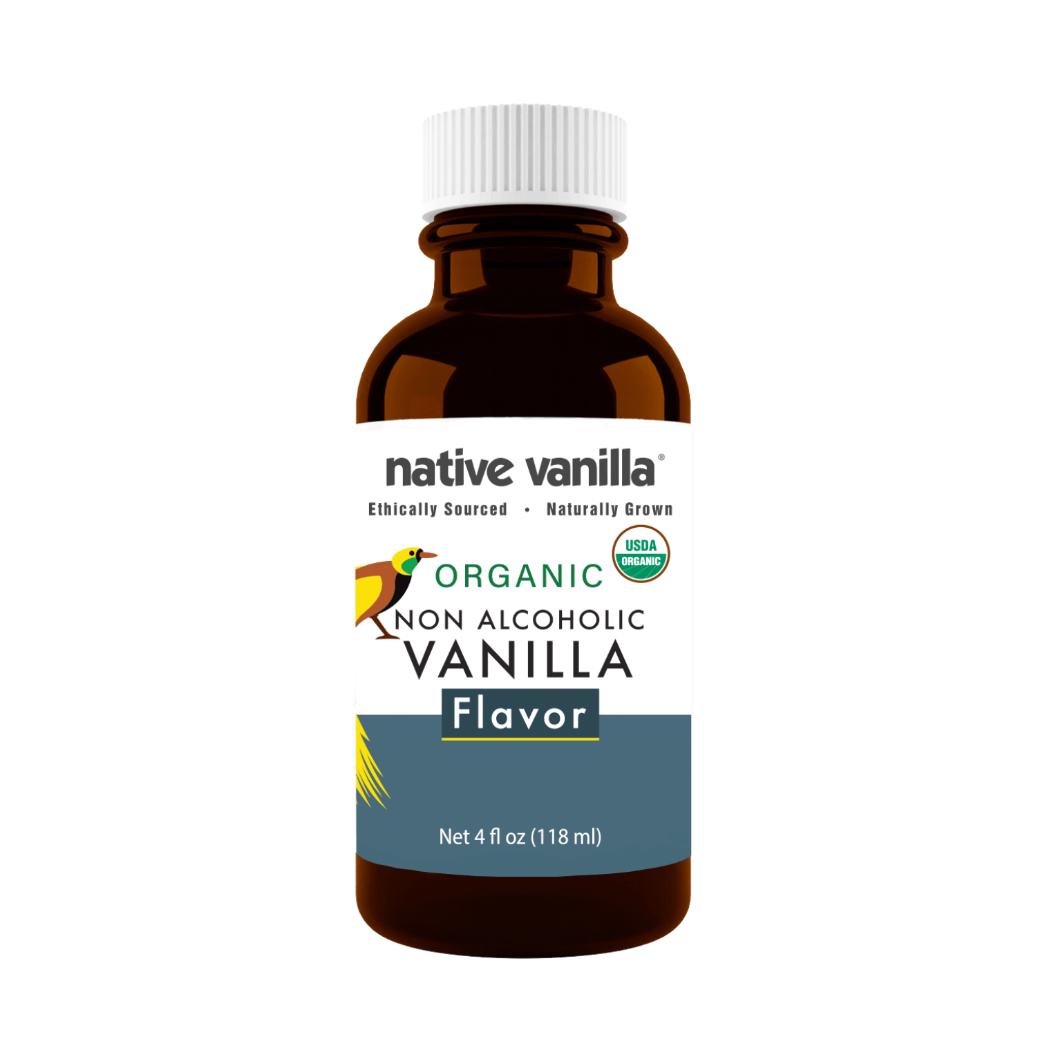US Organic Creamy Vanilla Fragrance Oil (Oil Soluble), USDA