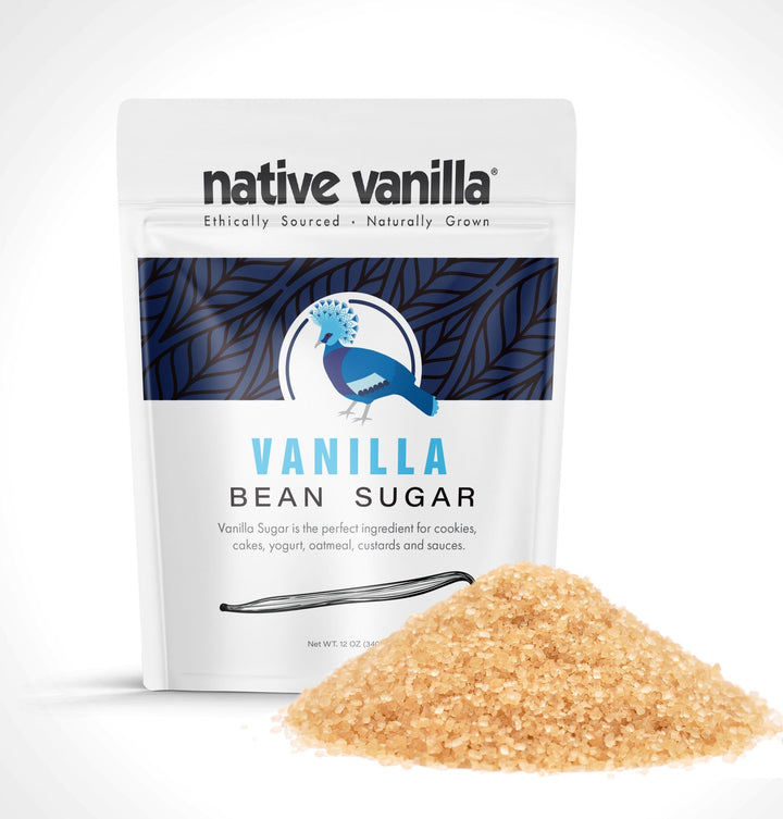 Organic Vanilla Bean Sugar - Made with Real Vanilla Beans - Native Vanilla