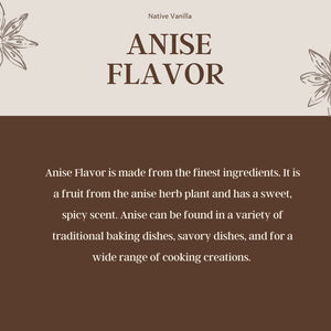 Pure Anise Extract - Native Vanilla