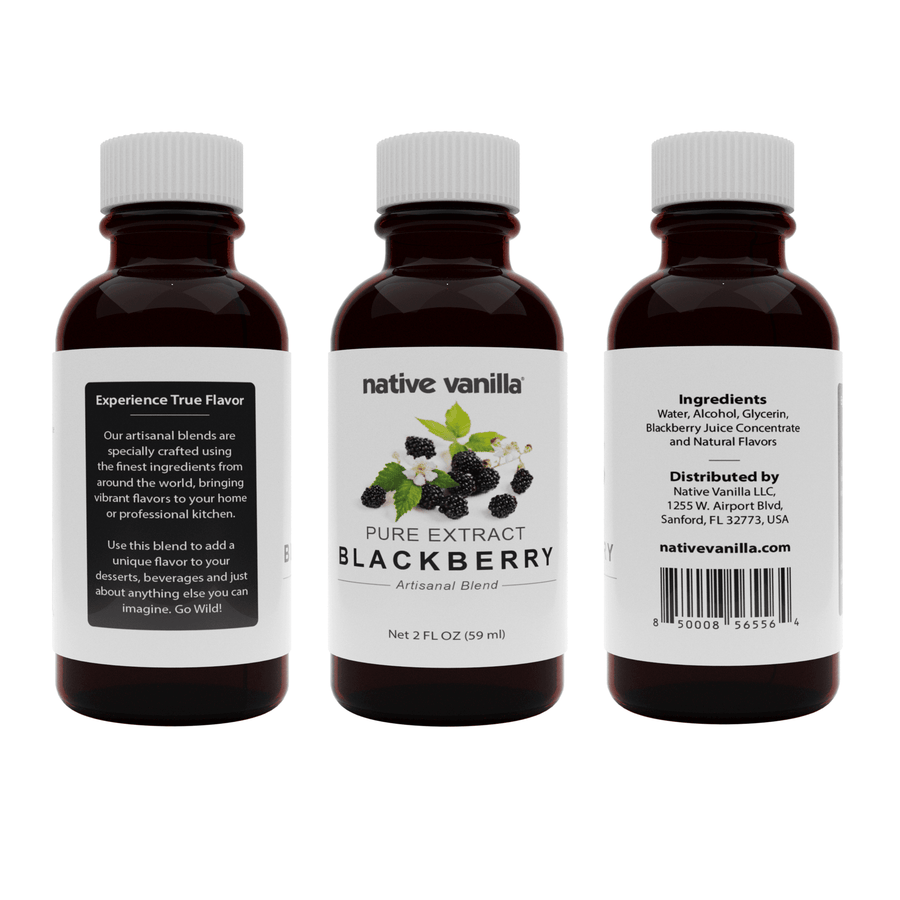 Pure Blackberry Extract - Native Vanilla