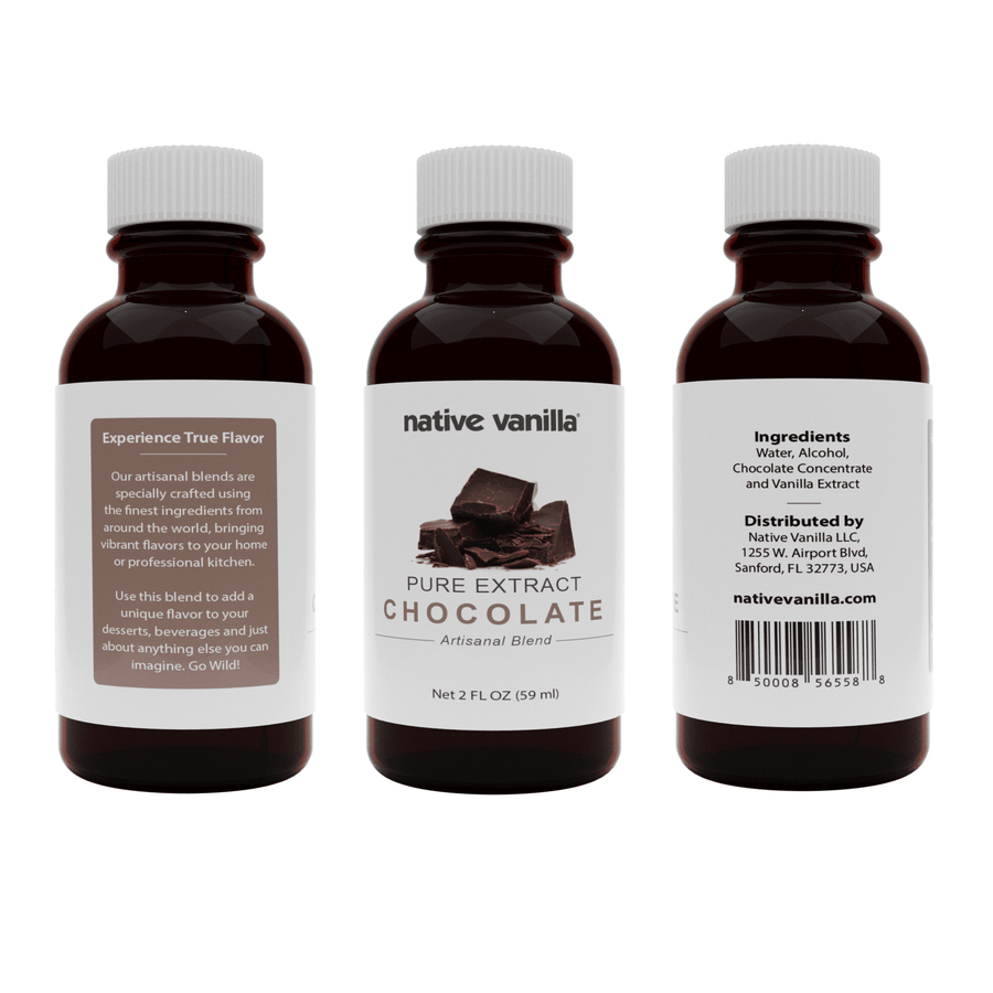 Pure Chocolate Extract - Native Vanilla