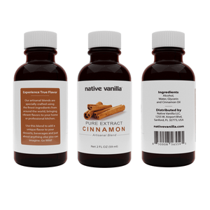 Pure Cinnamon Extract - Native Vanilla