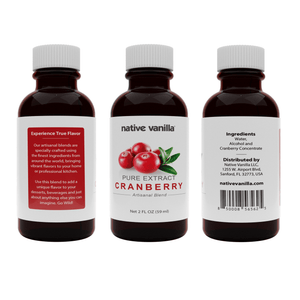 Pure Cranberry Extract - Native Vanilla