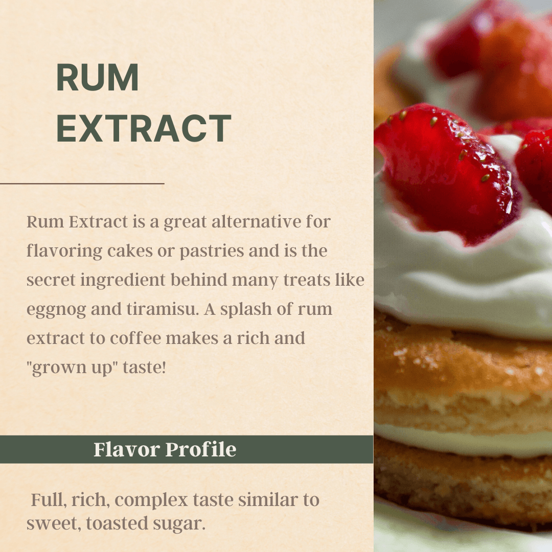 Rum Extract | Native Vanilla