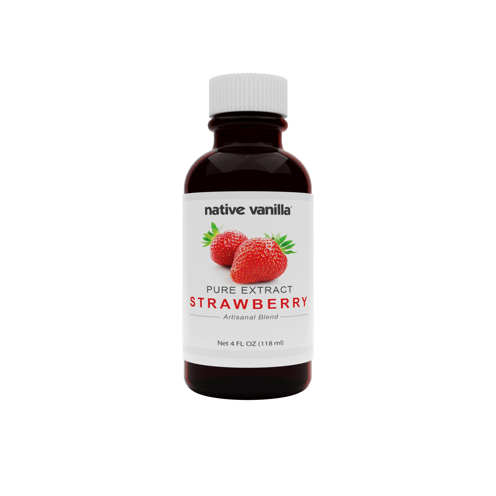 Strawberry Extract | All Natural 4 oz