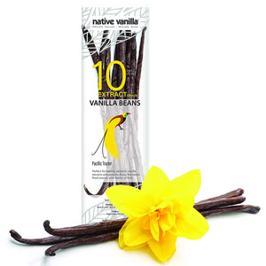 TAHITIAN VANILLA BEANS - GRADE B - Native Vanilla