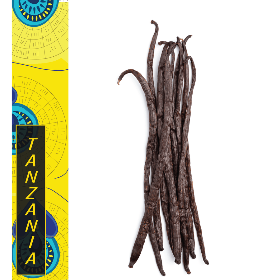 Tanzanian, Kilimanjaro - Gourmet Vanilla Beans - Grade A - Native Vanilla